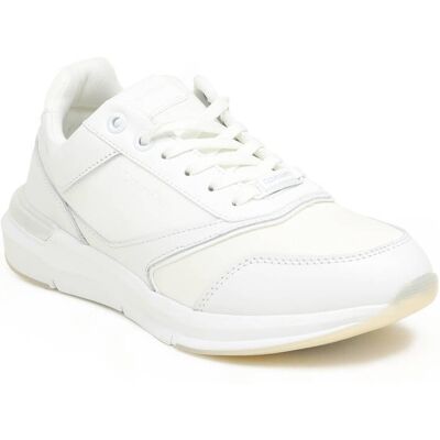 Calvin Klein Skórzane sneakersy biały 36 Calvin Klein Skórzane sneakersy biały 36