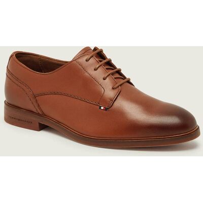 Tommy Hilfiger Skórzane derby brązowy 42 Tommy Hilfiger Skórzane derby brązowy 42