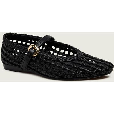 Tommy Hilfiger Baleriny Mary Jane z dodatkiem skóry czarny 41 Tommy Hilfiger Baleriny Mary Jane z dodatkiem skóry czarny 41