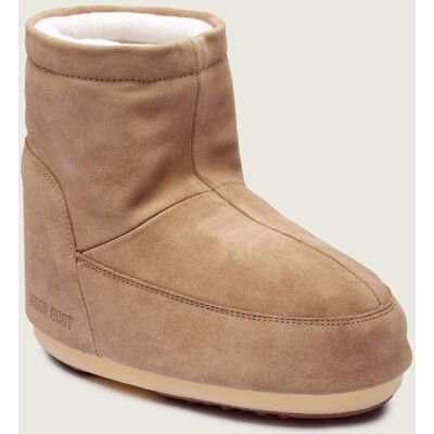 Moon Boot Śniegowce ICON LOW zamsz beżowy 36/38 Moon Boot Śniegowce ICON LOW zamsz beżowy 36/38
