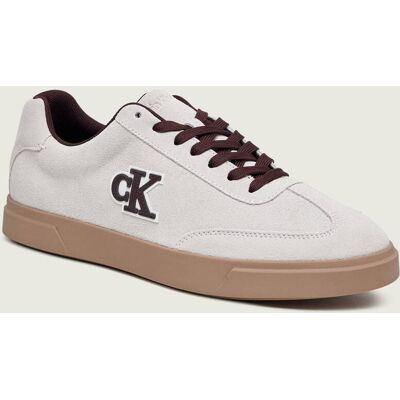 Calvin Klein Sneakersy zamsz ecru 43 Calvin Klein Sneakersy zamsz ecru 43