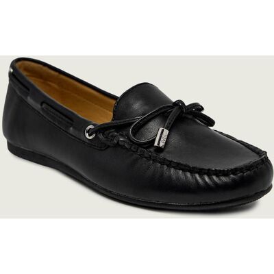 Michael Kors Skórzane mokasyny SUTTON czarny 38,5 Michael Kors Skórzane mokasyny SUTTON czarny 38,5