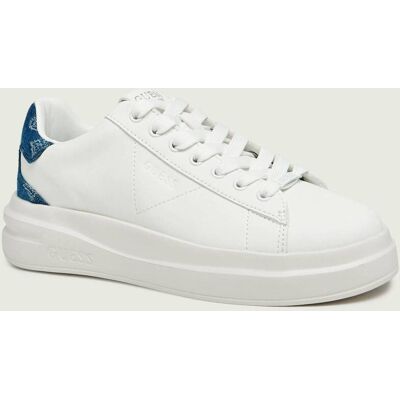 Guess Skórzane sneakersy Elbina14 biały 38 Guess Skórzane sneakersy Elbina14 biały 38