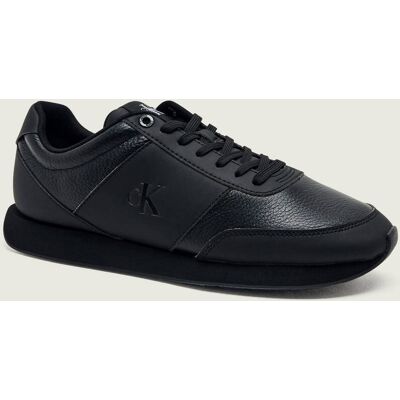 Calvin Klein Sneakersy Retro Run z dodatkiem skóry czarny 40 Calvin Klein Sneakersy Retro Run z dodatkiem skóry czarny 40