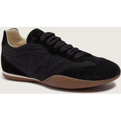 Weekend MaxMara Sneakersy WKALANCIA zamsz czarny 36 Weekend MaxMara Sneakersy WKALANCIA zamsz czarny 36