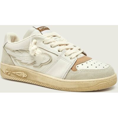 Enterprise Japan Skórzane sneakersy EGG ROCKET 3 zamsz beżowy 37 Enterprise Japan Skórzane sneakersy EGG ROCKET 3 zamsz beżowy 37