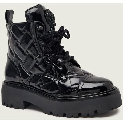 Kurt Geiger Skórzane botki KENSINGTON czarny 39 Kurt Geiger Skórzane botki KENSINGTON czarny 39