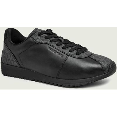 Michael Kors Skórzane sneakersy Rhodes czarny 43 Michael Kors Skórzane sneakersy Rhodes czarny 43