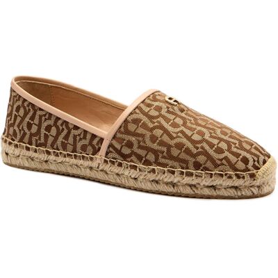 Aigner Espadryle INES 1B z dodatkiem skóry brązowy 39 Aigner Espadryle INES 1B z dodatkiem skóry brązowy 39