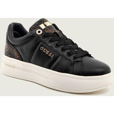 Guess Skórzane sneakersy WELLI czarny 39 Guess Skórzane sneakersy WELLI czarny 39