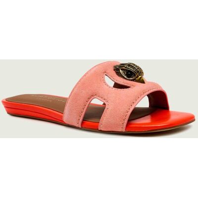 Kurt Geiger Klapki EAGLE zamsz pudrowy róż 37 Kurt Geiger Klapki EAGLE zamsz pudrowy róż 37