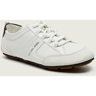 Michael Kors Skórzane sneakersy KEELY biały 38,5 Michael Kors Skórzane sneakersy KEELY biały 38,5