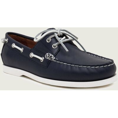 Polo Ralph Lauren Skórzane mokasyny MERTON BOAT granatowy 45 Polo Ralph Lauren Skórzane mokasyny MERTON BOAT granatowy 45