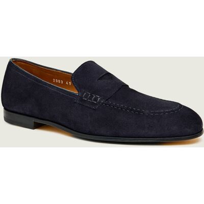 Doucal's Loafersy PENNY ADLER zamsz granatowy 40 Doucal's Loafersy PENNY ADLER zamsz granatowy 40