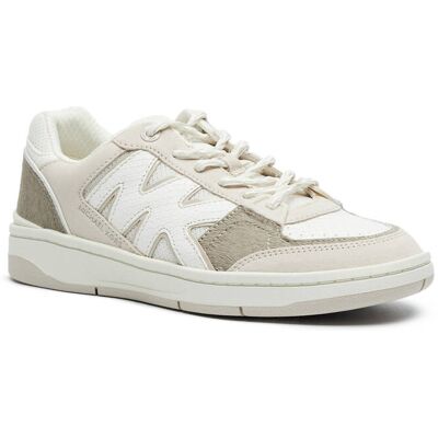 Michael Kors Sneakersy REBEL zamsz beżowy 38 Michael Kors Sneakersy REBEL zamsz beżowy 38