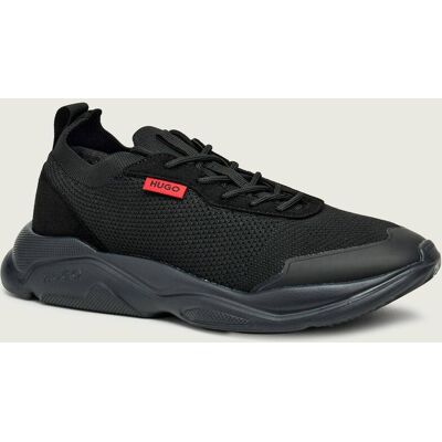 HUGO Sneakersy Leon_runn_mfkn czarny 43 HUGO Sneakersy Leon_runn_mfkn czarny 43