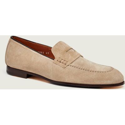 Doucal's Loafersy zamsz beżowy 40 Doucal's Loafersy zamsz beżowy 40