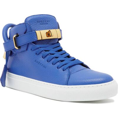 Buscemi Skórzane trampki alce niebieski 40 Buscemi Skórzane trampki alce niebieski 40