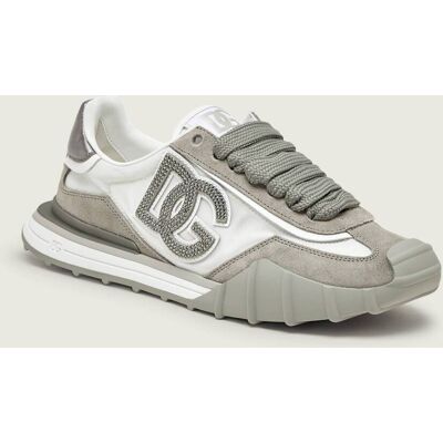 Dolce & Gabbana Sneakersy zamsz szary 39 Dolce & Gabbana Sneakersy zamsz szary 39