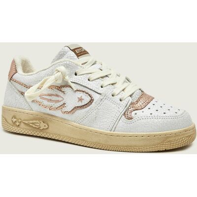 Enterprise Japan Skórzane sneakersy EGG ROCKET 1 biały 37 Enterprise Japan Skórzane sneakersy EGG ROCKET 1 biały 37