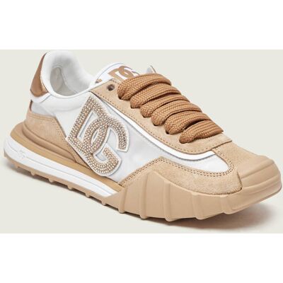 Dolce & Gabbana Sneakersy zamsz beżowy 39 Dolce & Gabbana Sneakersy zamsz beżowy 39