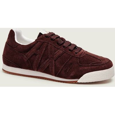 Giorgio Armani Exchange Sneakersy zamsz brązowy 41 Giorgio Armani Exchange Sneakersy zamsz brązowy 41