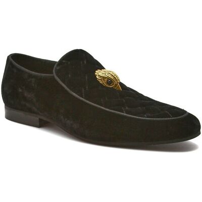 Kurt Geiger Loafersy z dodatkiem skóry czarny 42 Kurt Geiger Loafersy z dodatkiem skóry czarny 42