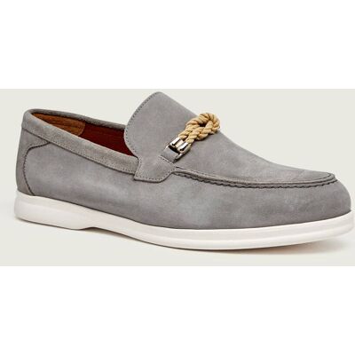 Doucal's Loafersy zamsz szary 44 Doucal's Loafersy zamsz szary 44