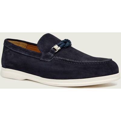 Doucal's Loafersy ADLER zamsz granatowy 43 Doucal's Loafersy ADLER zamsz granatowy 43