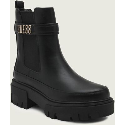 Guess Skórzane botki czarny 40 Guess Skórzane botki czarny 40