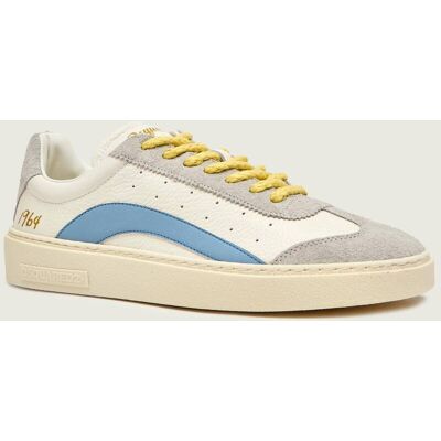 Dsquared2 Sneakersy Rider zamsz skóra ecru 42 Dsquared2 Sneakersy Rider zamsz skóra ecru 42