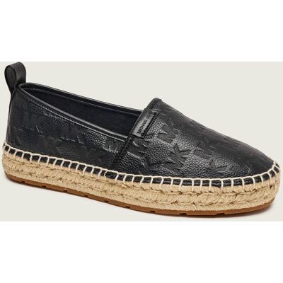 Michael Kors Skórzane espadryle ELIAS czarny 44,5 Michael Kors Skórzane espadryle ELIAS czarny 44,5