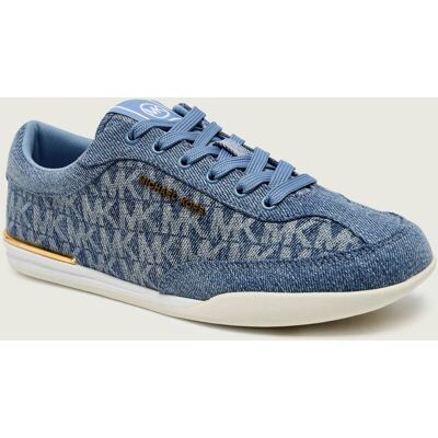 Michael Kors Jeansowe sneakersy NOLAN niebieski 38,5 Michael Kors Jeansowe sneakersy NOLAN niebieski 38,5