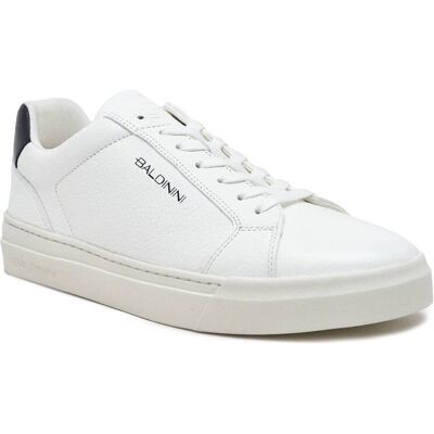 Baldinini Skórzane sneakersy biały 41 Baldinini Skórzane sneakersy biały 41