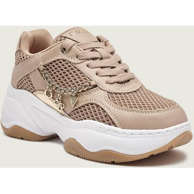 Guess Sneakersy HARPAA beżowy 37 Guess Sneakersy HARPAA beżowy 37