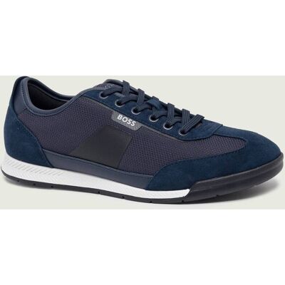 Boss BLACK Sneakersy Nitan_Lowp_txmx granatowy 44 Boss BLACK Sneakersy Nitan_Lowp_txmx granatowy 44