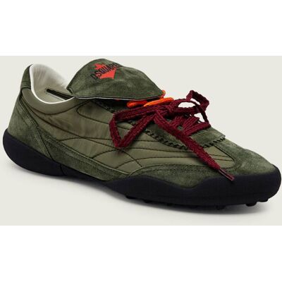 Dsquared2 Sneakersy SOCCER zamsz zielony 42 Dsquared2 Sneakersy SOCCER zamsz zielony 42