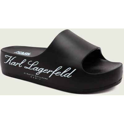 Karl Lagerfeld Klapki KOBO II Hotel Logo Slide czarny 39 Karl Lagerfeld Klapki KOBO II Hotel Logo Slide czarny 39