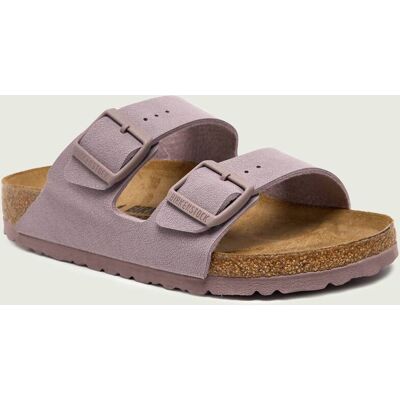 Birkenstock Klapki Arizona zamsz narrow fit fioletowy 37 Birkenstock Klapki Arizona zamsz narrow fit fioletowy 37