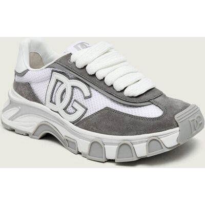 Dolce & Gabbana Sneakersy zamsz szary 37 Dolce & Gabbana Sneakersy zamsz szary 37