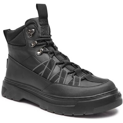 HUGO Skórzane buty trekkingowe Urian_hito_mxmt czarny 43 HUGO Skórzane buty trekkingowe Urian_hito_mxmt czarny 43