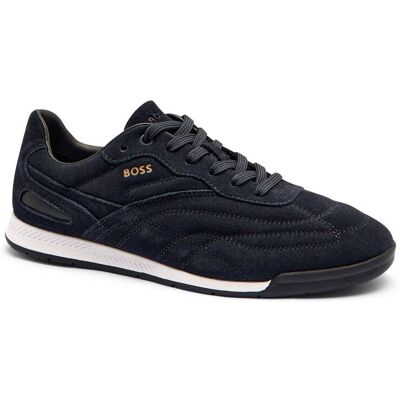 Boss BLACK Sneakersy Titanium SL_sdmt zamsz granatowy 41 Boss BLACK Sneakersy Titanium SL_sdmt zamsz granatowy 41