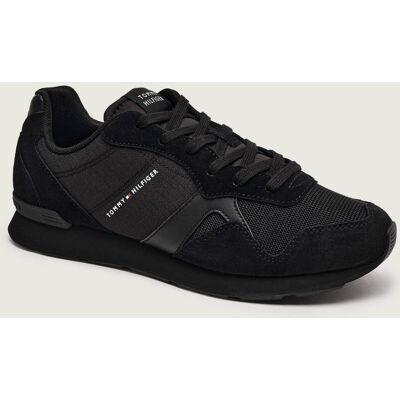 Tommy Hilfiger Sneakersy MAXLITE MIX zamsz czarny 40 Tommy Hilfiger Sneakersy MAXLITE MIX zamsz czarny 40