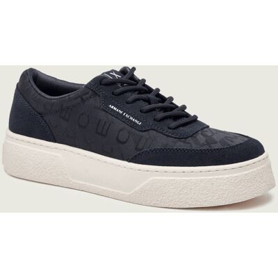 Giorgio Armani Exchange Sneakersy zamsz granatowy 45 Giorgio Armani Exchange Sneakersy zamsz granatowy 45