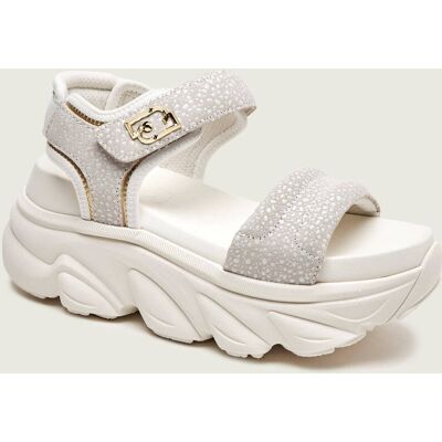 Liu Jo Sandały STEFFY SANDAL 01 zamsz biały 40 Liu Jo Sandały STEFFY SANDAL 01 zamsz biały 40
