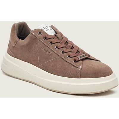 Guess Sneakersy ELBA zamsz brązowy 43 Guess Sneakersy ELBA zamsz brązowy 43