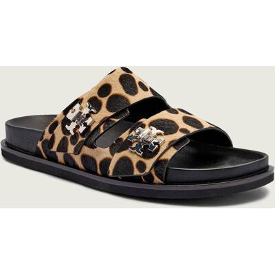 TORY BURCH Skórzane klapki T LOCK SPORT czarny 39 TORY BURCH Skórzane klapki T LOCK SPORT czarny 39