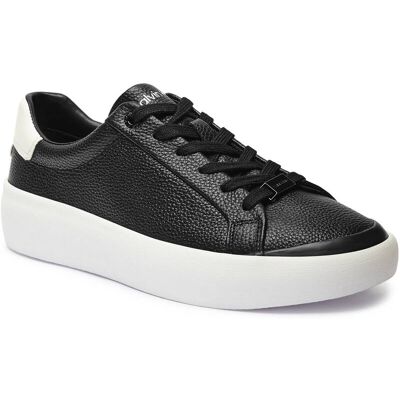 Calvin Klein Skórzane sneakersy czarny 39 Calvin Klein Skórzane sneakersy czarny 39