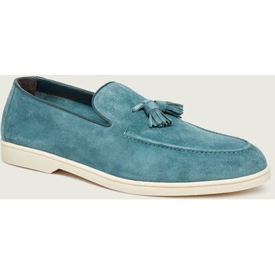 Doucal's Loafersy zamsz niebieski 44 Doucal's Loafersy zamsz niebieski 44