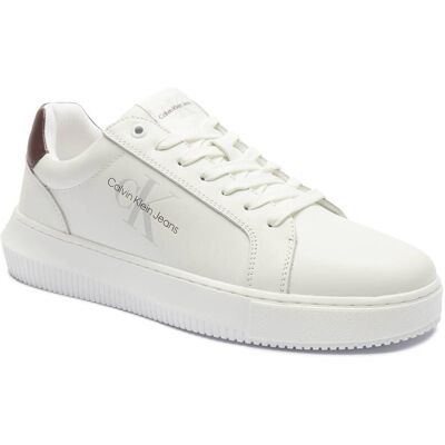 Calvin Klein Jeans Skórzane sneakersy CHUNKY CUPSOLE biały 45 Calvin Klein Jeans Skórzane sneakersy CHUNKY CUPSOLE biały 45
